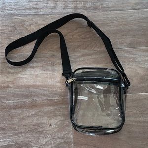 5 for $25! Clear crossbody bag